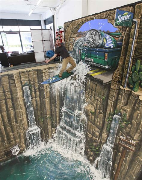 10 Amazing 3D street art made by human hand