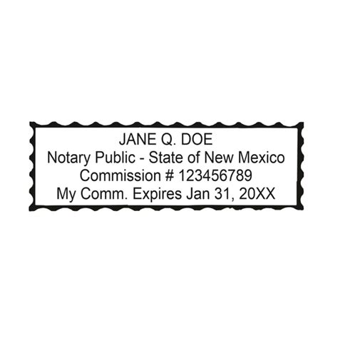 New Mexico Notary Stamp » Notary.net