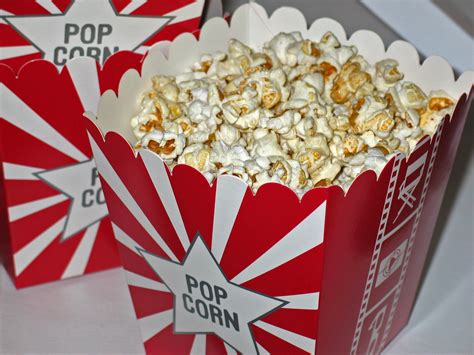 Popcorn Cinema Snacks free image download