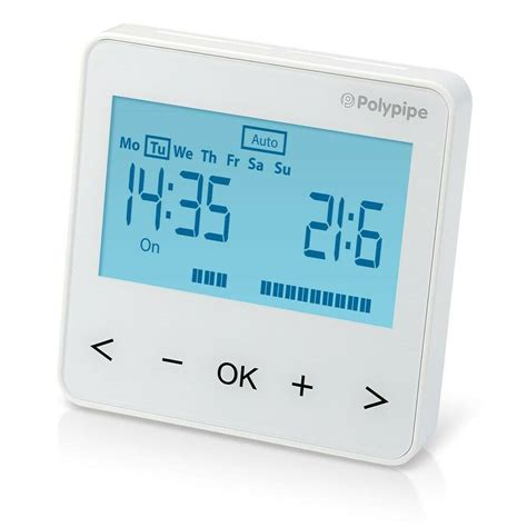 Polypipe UFHPROGB programmable room thermostat for underfloor heating