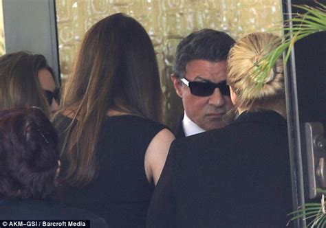 Sage Stallone funeral: Grieving father Sylvester Stallone leads ...