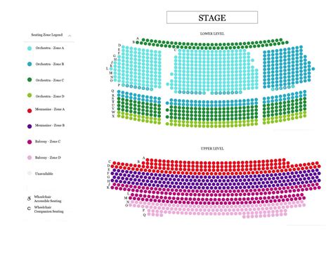 River Center Seating Chart — Baton Rouge Symphony Orchestra