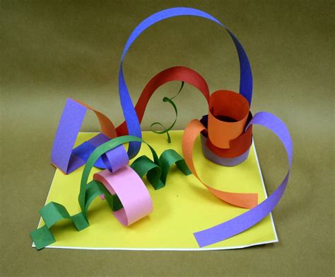 Paper Sculptures | Paper art sculpture, Art for kids, Sculpture kids