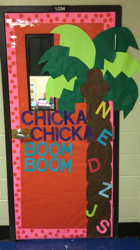 Book Classroom door | Classroom door, Chicka chicka, Chicka chicka boom ...