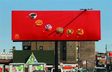 McDonald's Brilliant Sundial Billboard