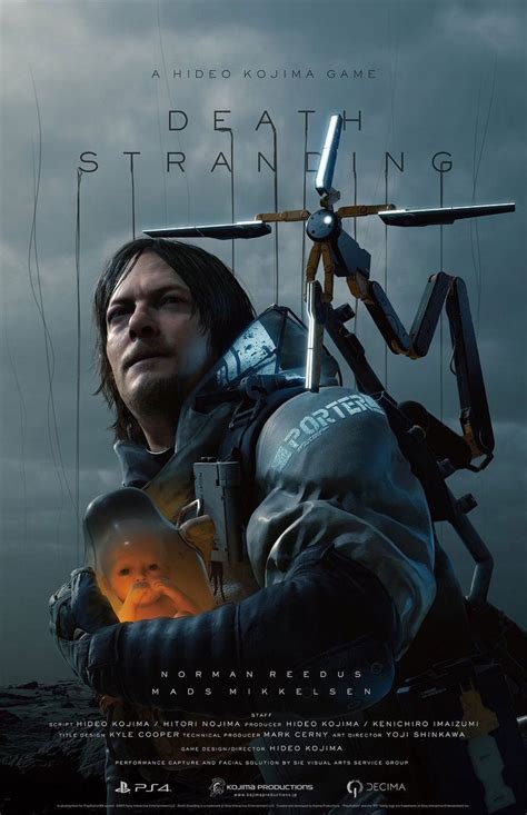 Norman Reedus Meets Invisible Titans in Hideo Kojima's Death Stranding