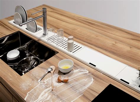 Domusomnia - canale attrezzato per piani di lavoro Modern Kitchen Design, Interior Design ...