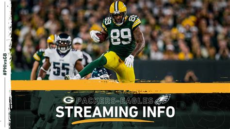 How to stream, watch Packers-Eagles game on TV