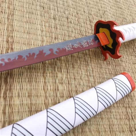 Buy Kyojuro Rengoku - Demon Slayer Replica Katana Sword Online ...