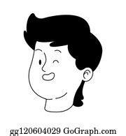 900+ Cartoon Teenager Man Smiling Icon Clip Art | Royalty Free - GoGraph