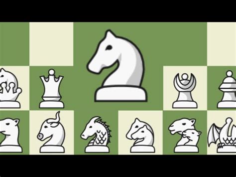 CHESS PIECES and their Fairy Piece VARIANTS