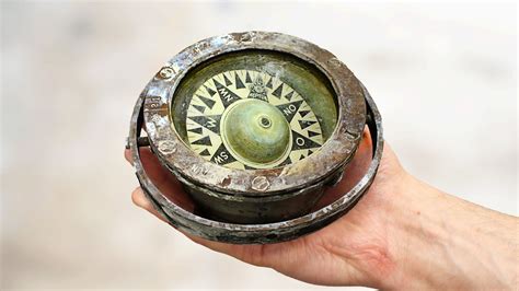 I Restored And Repaired This Antique Ship Compass - YouTube