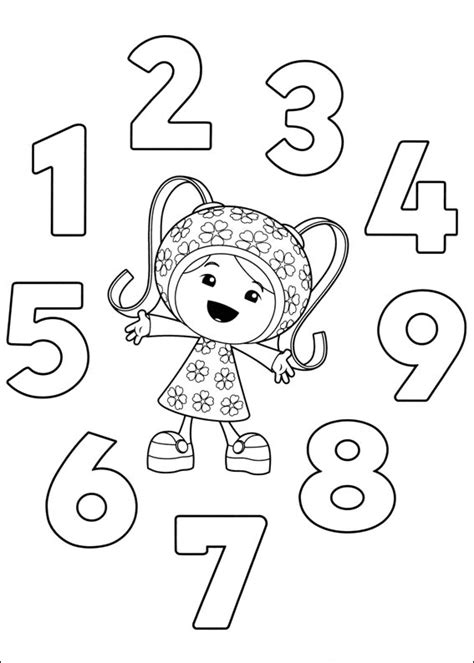 Hudtopics: Team Umizoomi Coloring Pages Printable