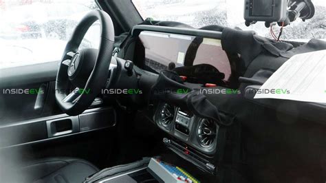 Mercedes-Benz EQG Interior Revealed In New Set Of Spy Photos