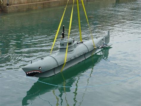 RNSM Biber 105. German WWII Midget Submarine restoration