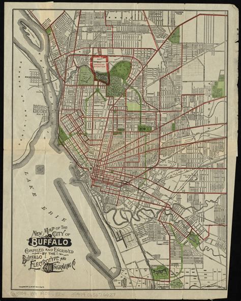 New map of the City of Buffalo - Norman B. Leventhal Map & Education Center