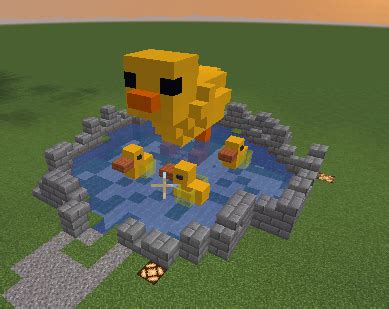 ducks in a pond : r/Minecraftbuilds