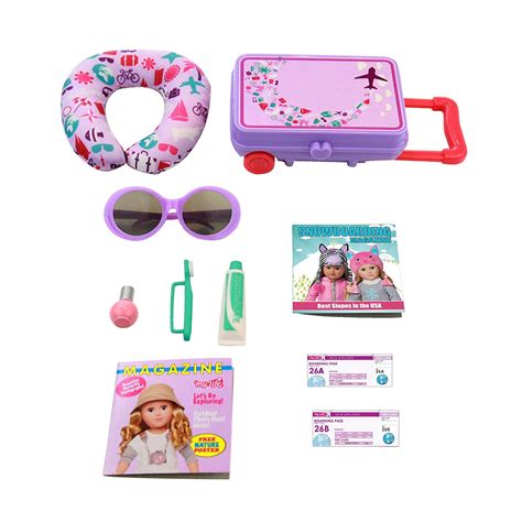 My Life As Travel Accessories For '18 Inch Doll', Rolling suitcase By ...