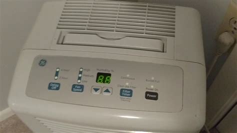 Ge Dehumidifier Operating Instructions