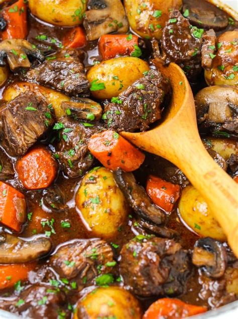 Savory and Rich: Ultimate Beef Stew with Mushrooms - Taste And See