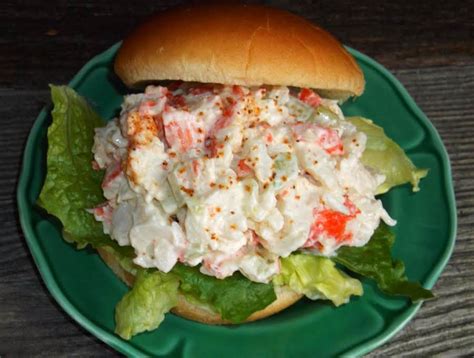 Cajun Crab Salad Sandwich Recipe | Just A Pinch Recipes