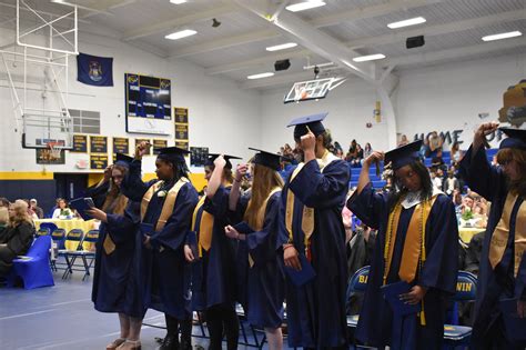 Baldwin graduates cross the stage to receive diplomas