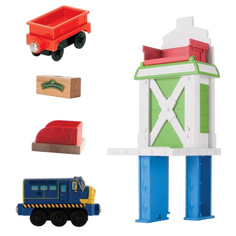 Amazon.com: Chuggington Wooden Railway Easy Track- Cargo Crossover: Toys & Games