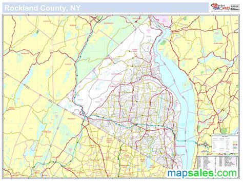 Rockland County Zip Code Map