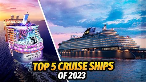 Top 5 cruise ships of 2023 - YouTube