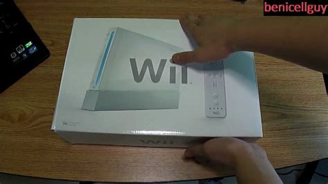 Nintendo Wii Unboxing - YouTube