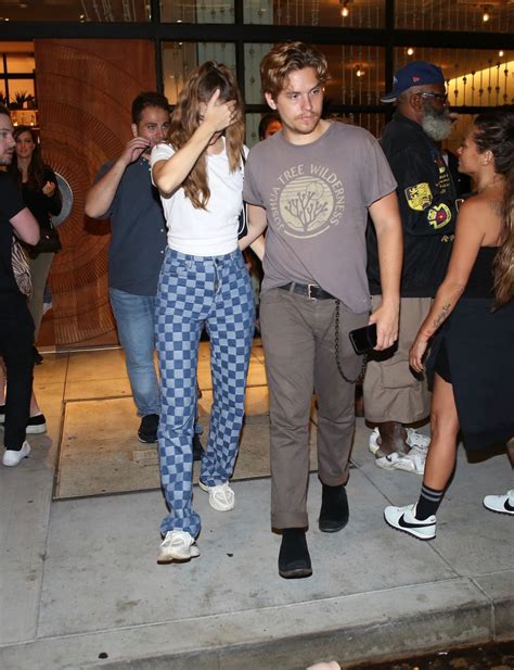 Barbara Palvin and Dylan Sprouse - Out in Hollywood 07/23/2023 • CelebMafia