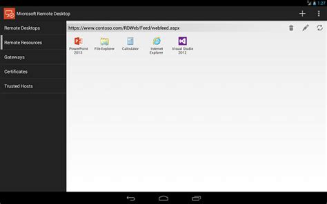 Microsoft Remote Desktop App for Android 5 - Walyou