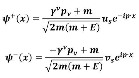 Plane Wave Solutions To The Dirac Equation | Relativistic Quantum Mechanics - YouTube