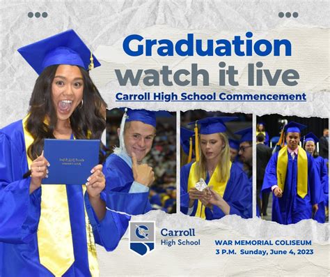 NWAllenCountySchools on Twitter: "Carroll High School Commencement begins at 3 p.m. this Sunday ...