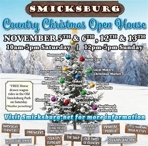 Smicksburg Country Christmas Open House | Visit PA Great Outdoors