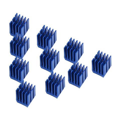 Aluminum Cooling Fins Cooler, 10pcs Professionally: Amazon.in: Electronics