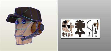 Papercraft : Robot Scout Head model by PaperCraftNicco23 on DeviantArt