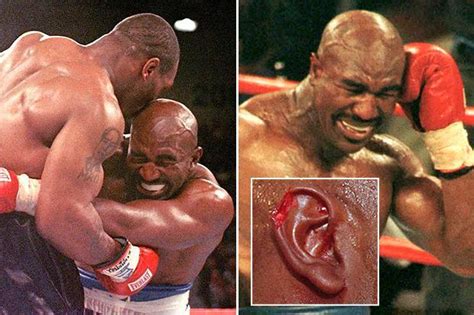 Mike Tyson reveals he gave Evander Holyfield his ear back after biting it off in legendary fight ...