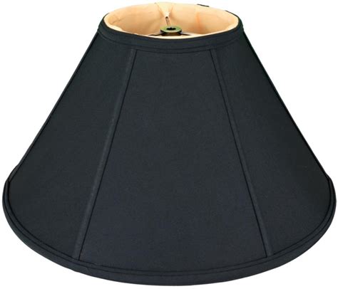 Large Black Silk Coolie Lamp Shades | Lamp Shade Pro