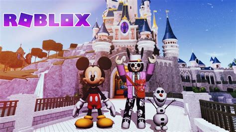 El PARQUE de DISNEYLAND más ÉPICO de ROBLOX - YouTube