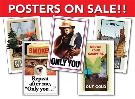 Buy Smokey Bear Slogan Signs