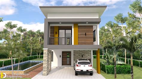 2 Storey House Design And Floor Plan Philippines - floorplans.click