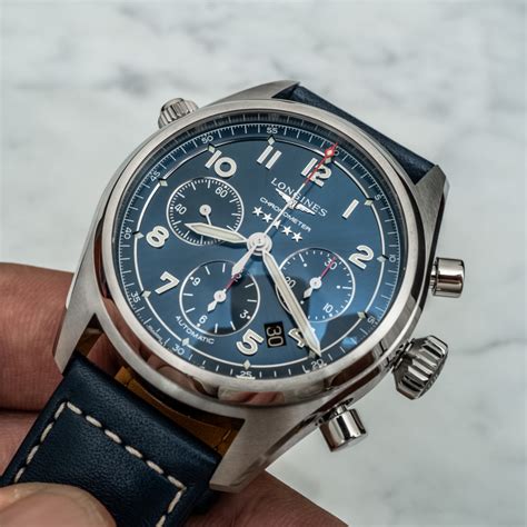 Hands-On: Longines Spirit Chronograph | aBlogtoWatch