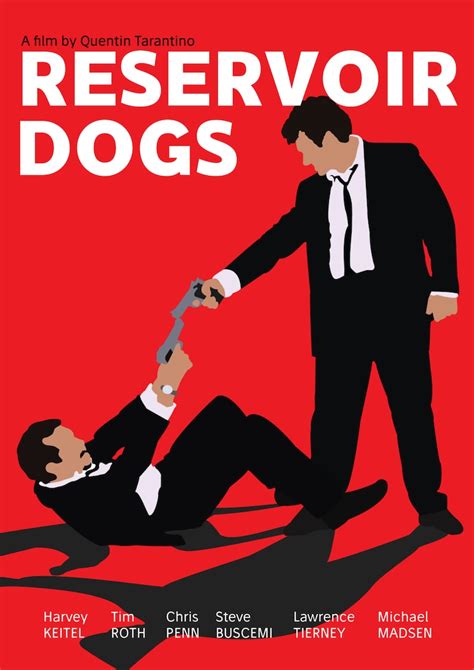 Reservoir Dogs minimalist poster Reservoir Dogs digital art | Etsy