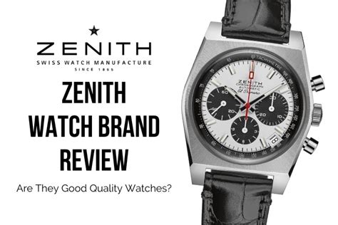 Zenith Watches - Are They Good Quality? - WatchRanker