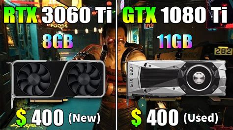 RTX 3060 Ti 8GB vs GTX 1080 Ti 11GB | PC Gaming Benchmark Tested - YouTube