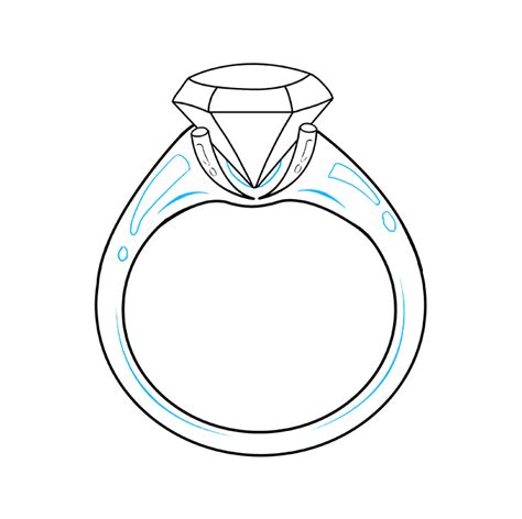 Diamond Ring Drawing