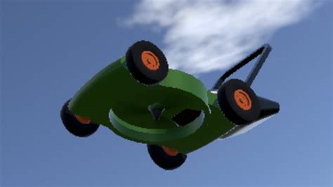 SimplePlanes | Flying lawnmower (meme challenge)