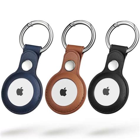 Apple Airtag Leather Keychains Deals