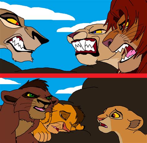 Kovu saves Kopa part 2 by SUP-FAN on DeviantArt